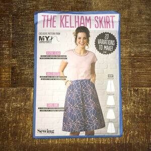 Simply Sewing Pattern The Kelham Skirt by MiY -20 variations- Sz 27"-37.5" UNCUT